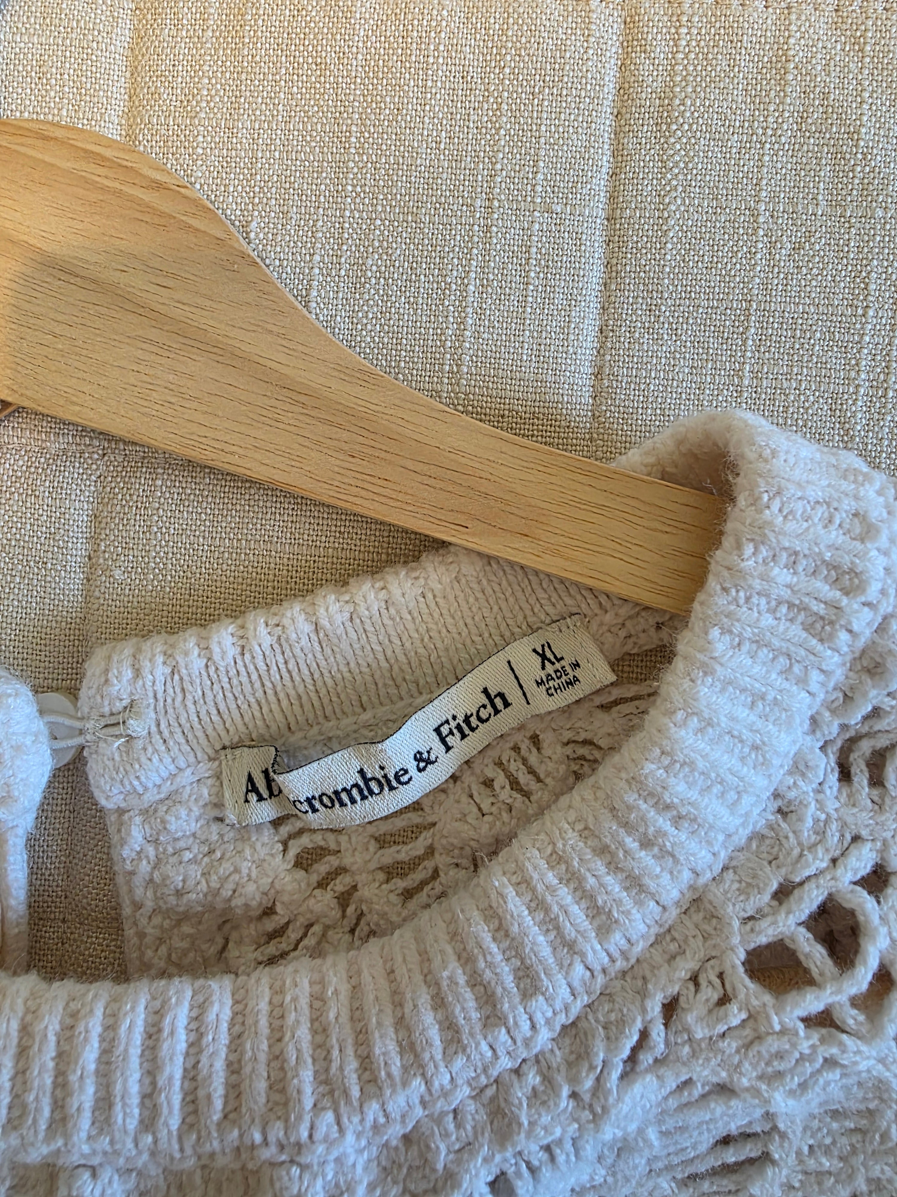 Abercrombie Crochet Tee (XL)