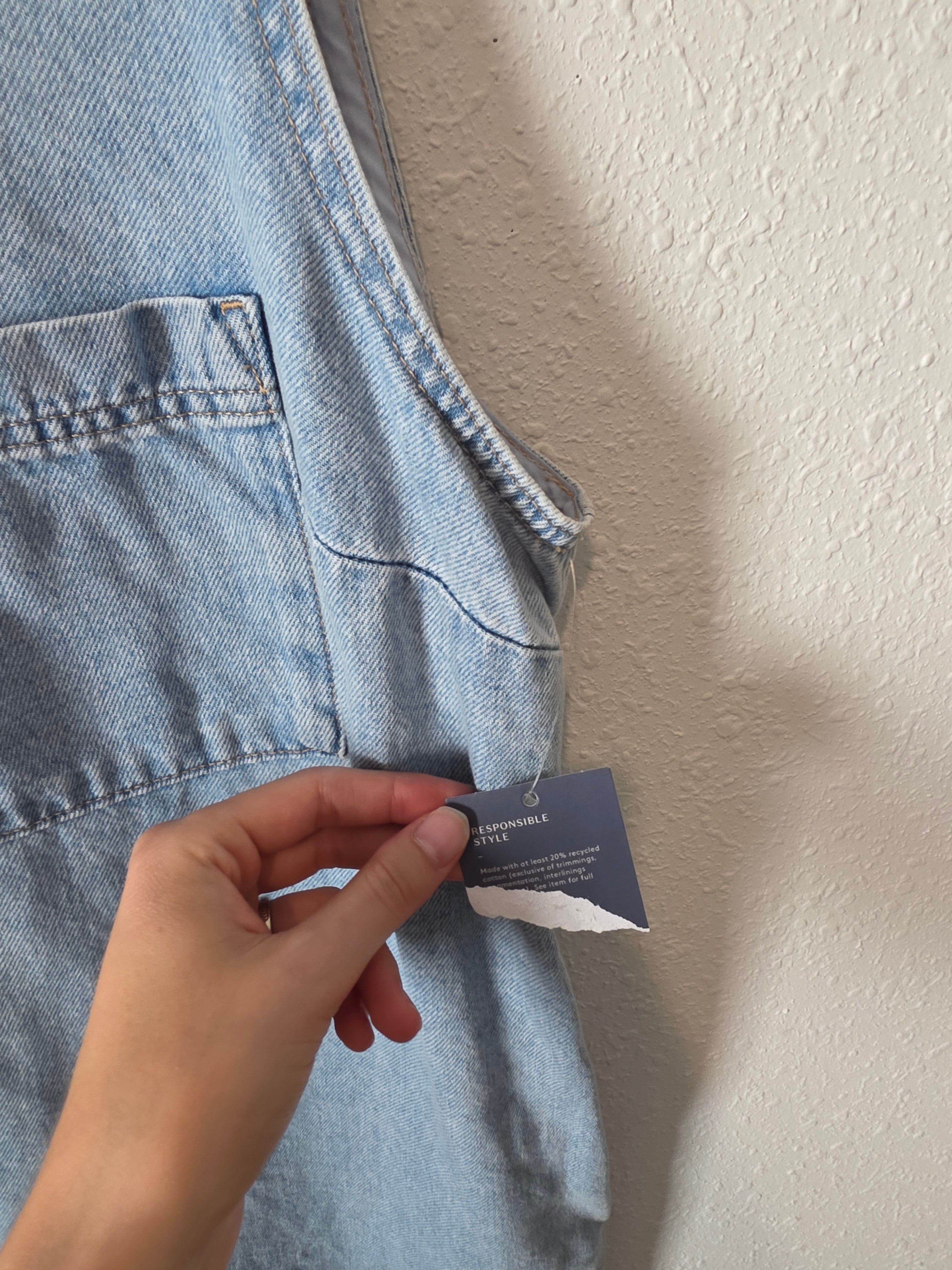NEW Denim Mini Dress (XXL)