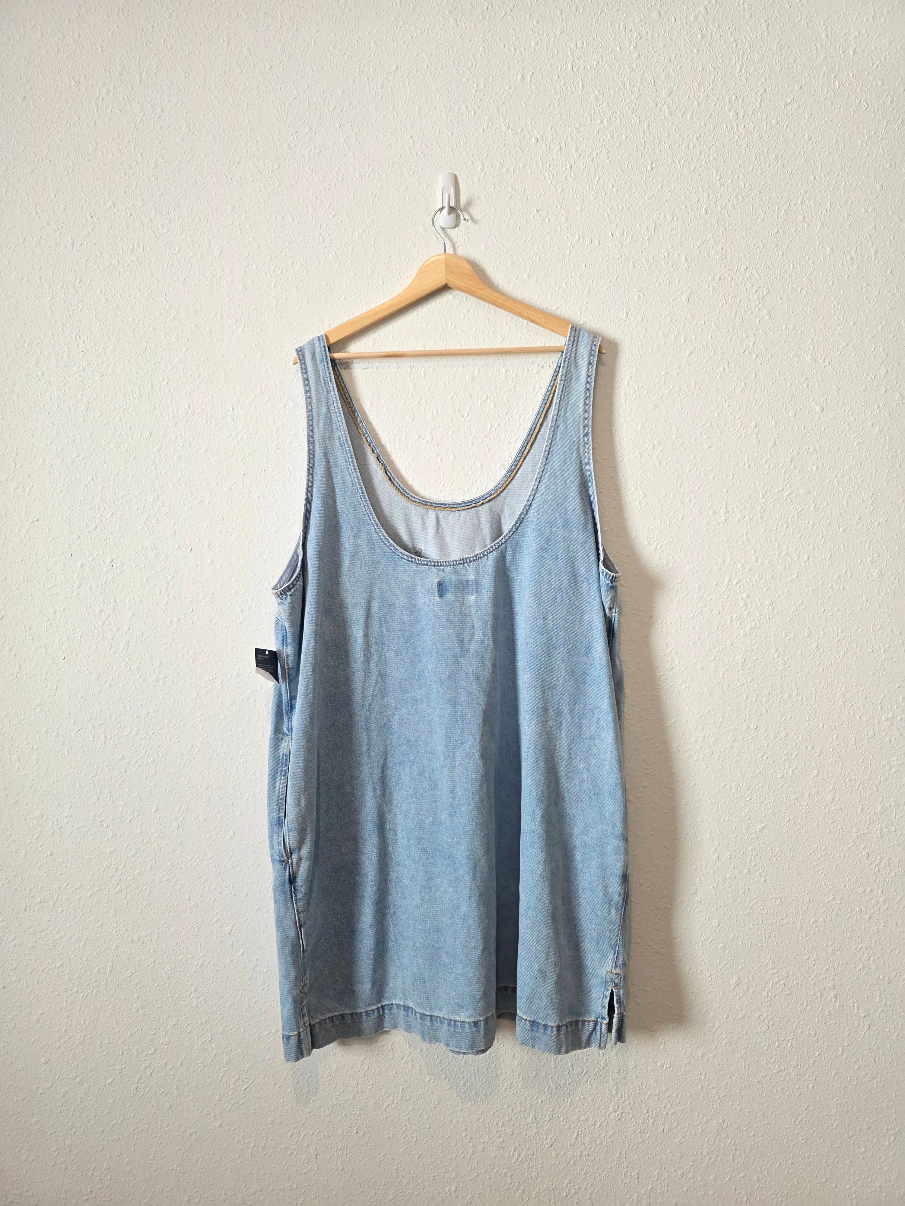 NEW Denim Mini Dress (XXL)