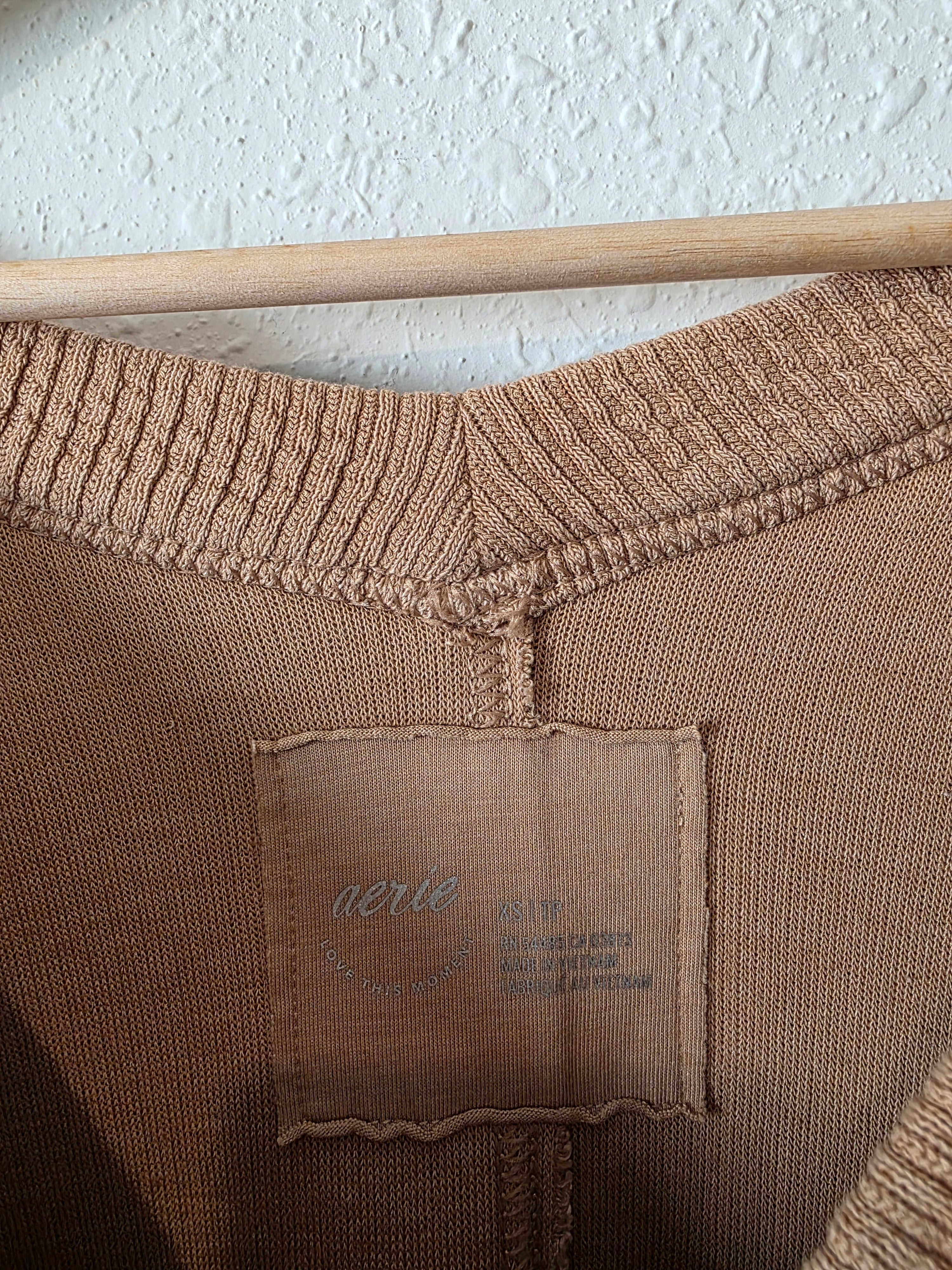 Aerie Oversized Ribbed Sweater (XS)