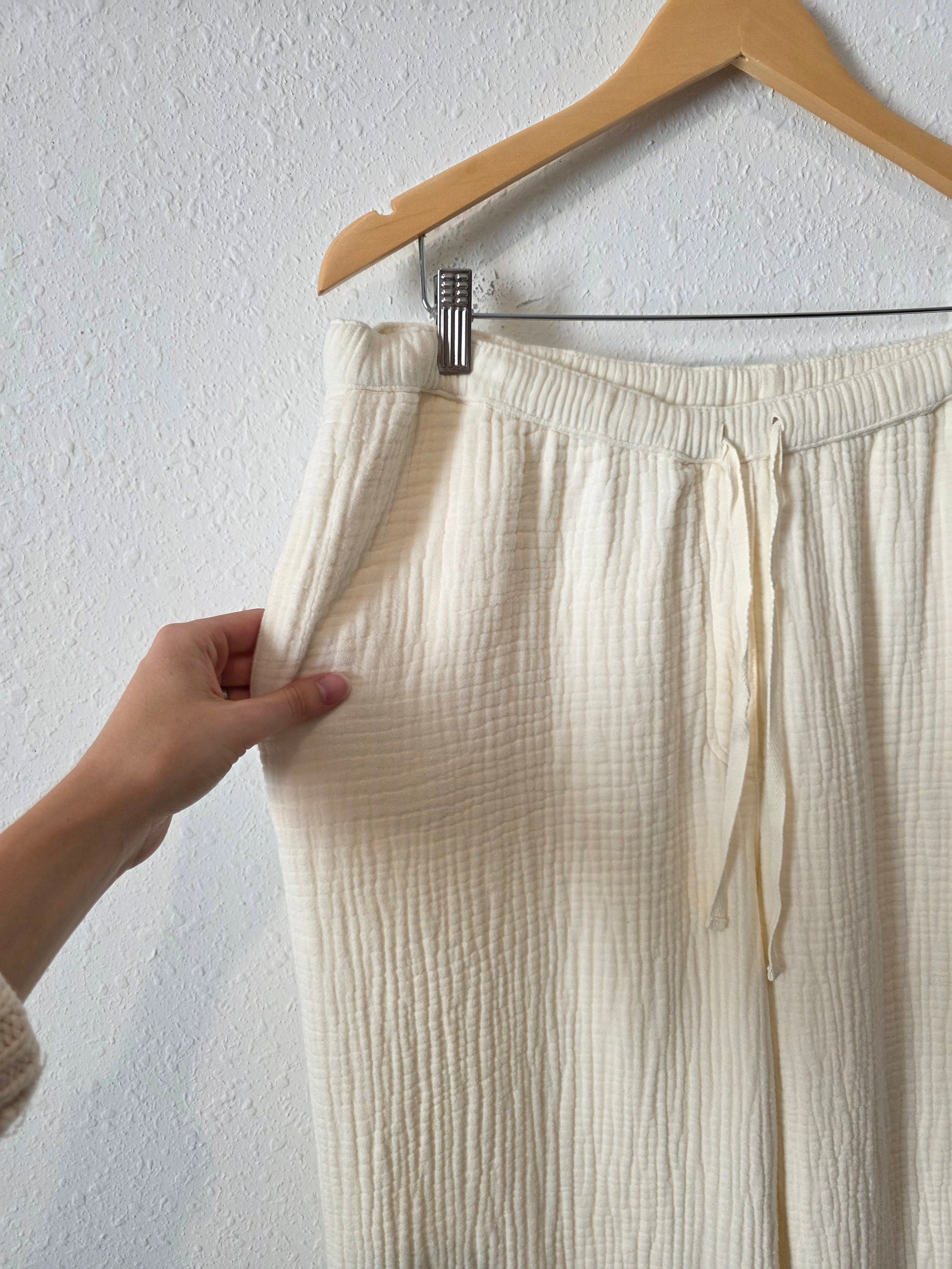 Dylan Cotton Gauze Pants (XXL)