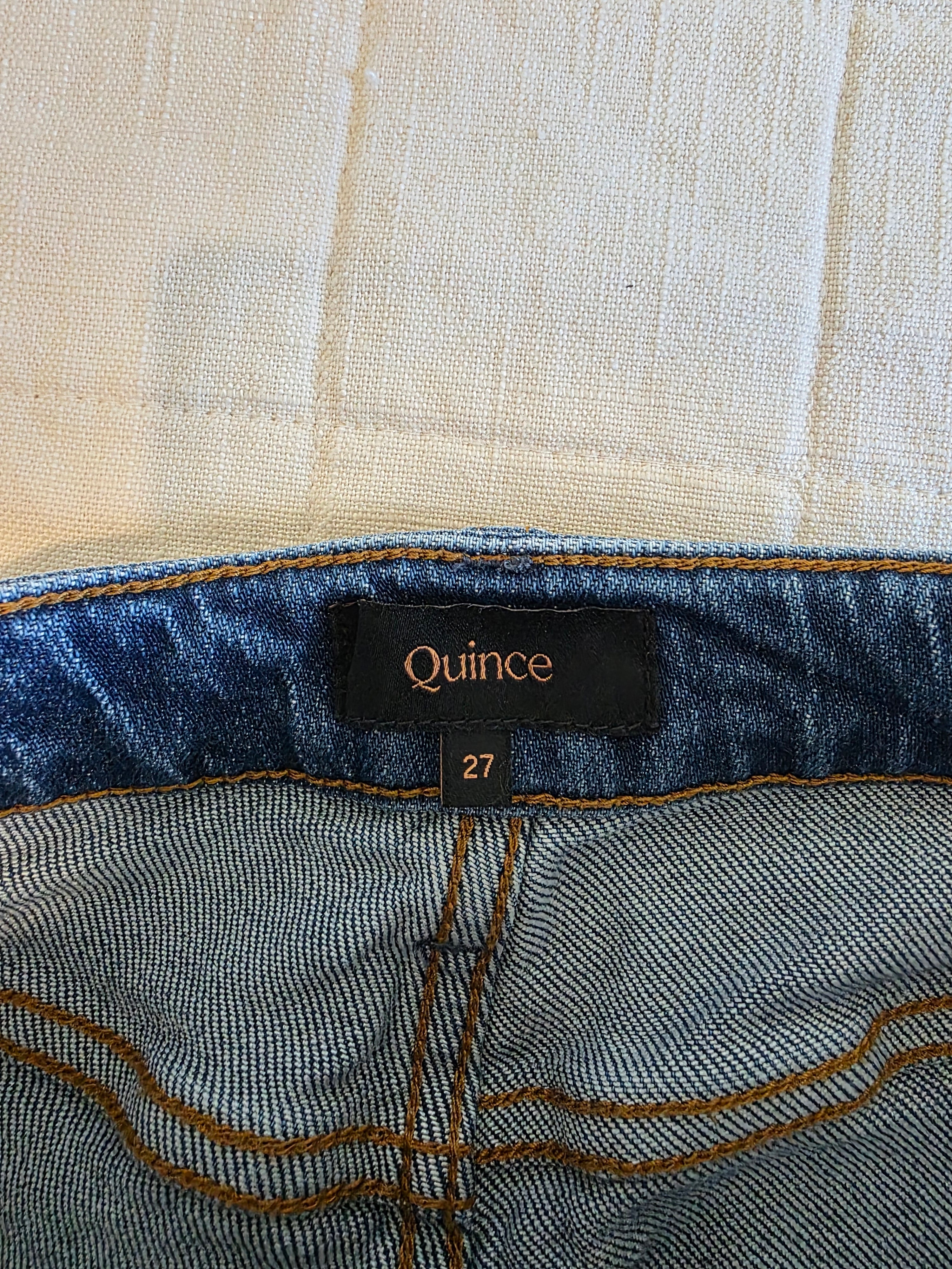Quince High Rise Relaxed Jeans (27)