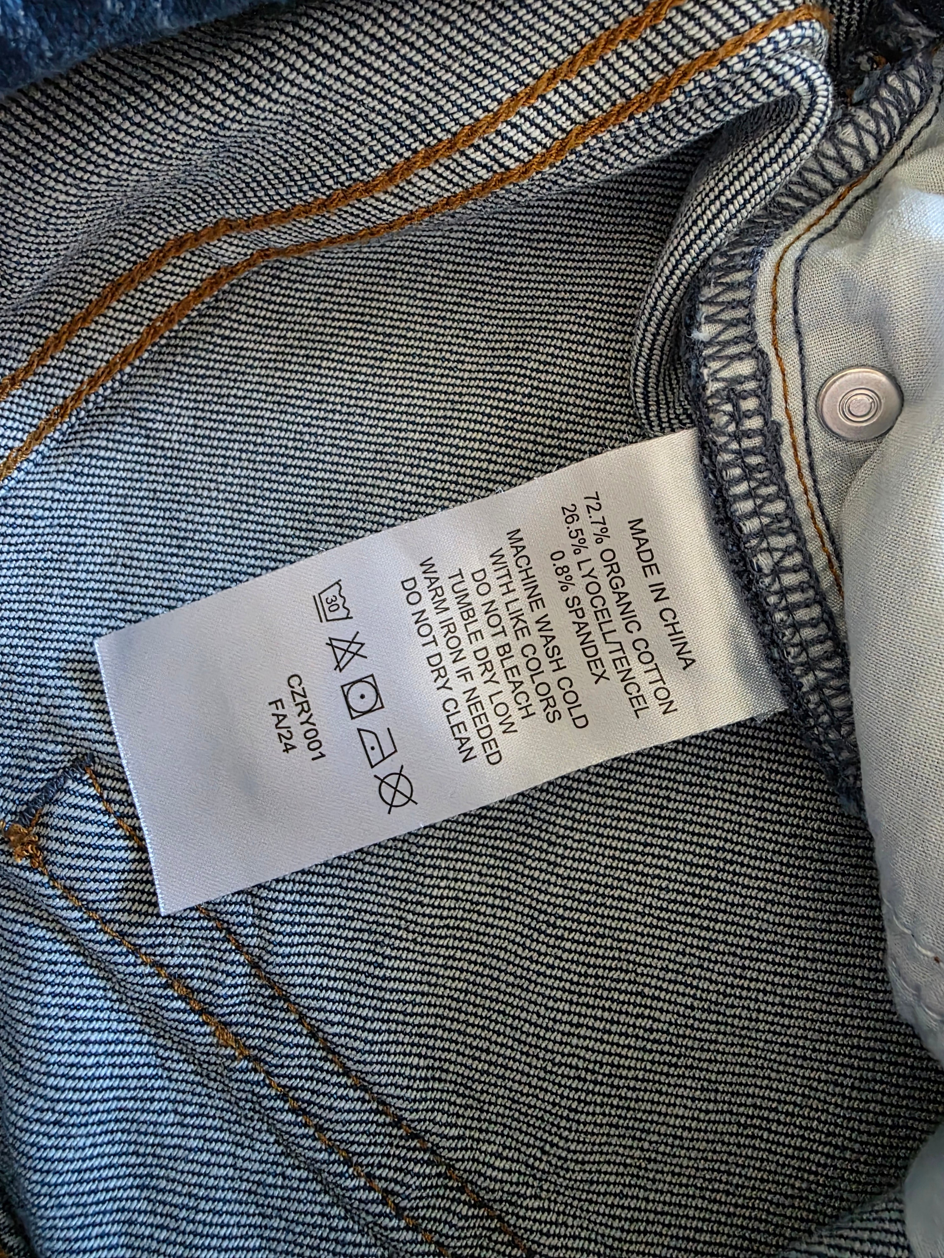 Quince High Rise Relaxed Jeans (27)