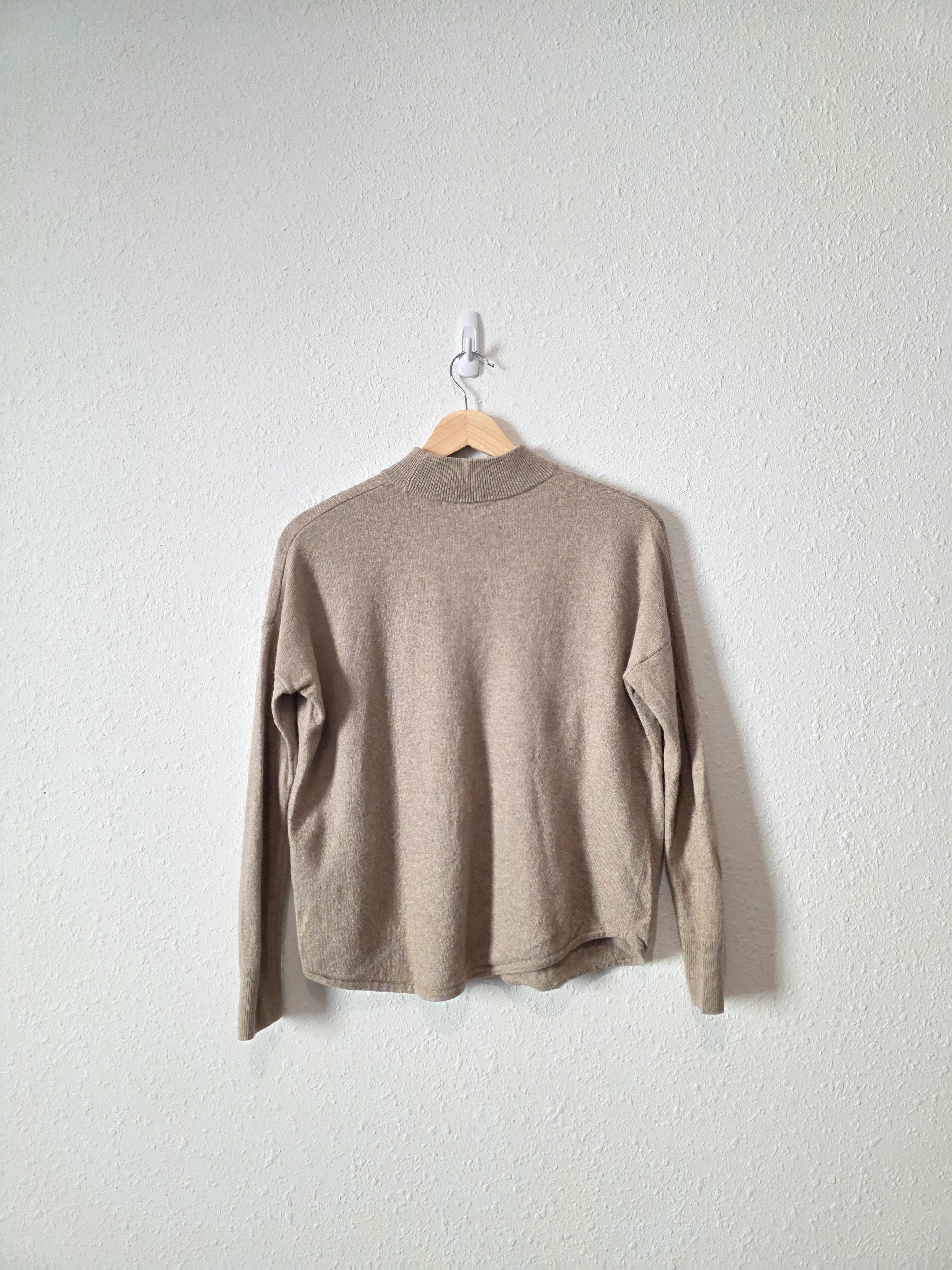 Madewell Merino Wool Mockneck Sweater (XS)