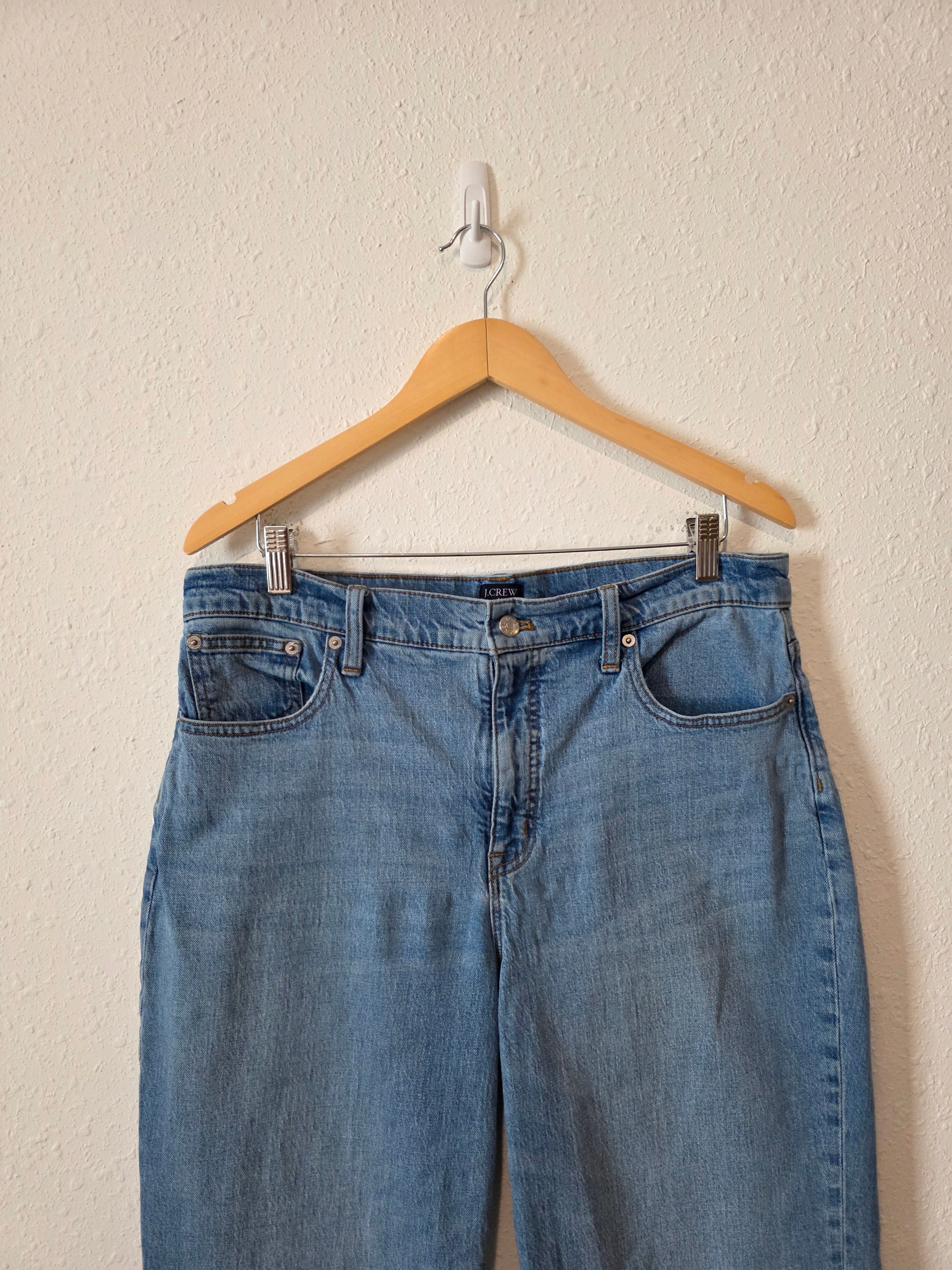 J.Crew Wide Leg Crop Jeans (32)