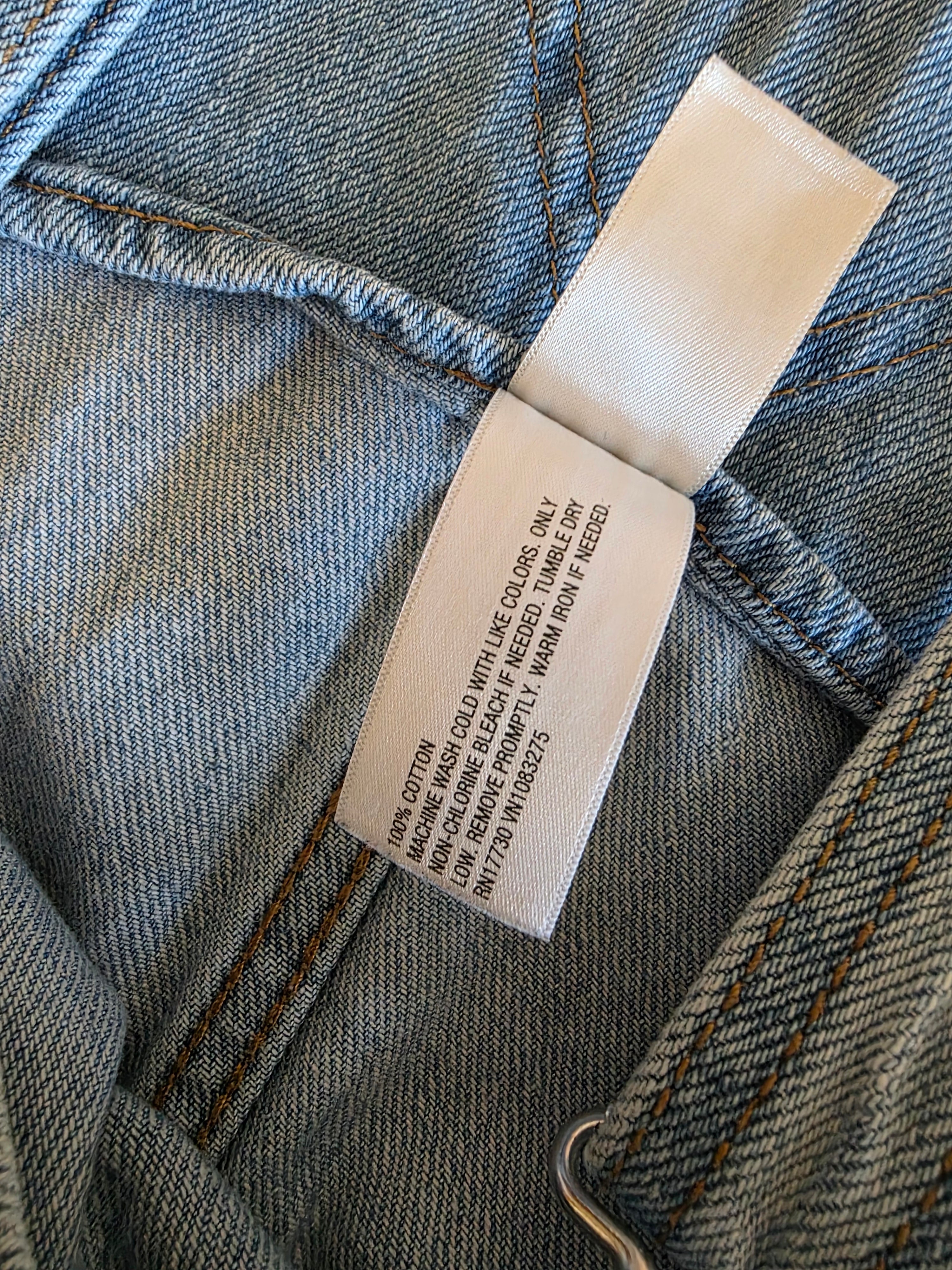 Light Wash Wide Leg Overalls (4)