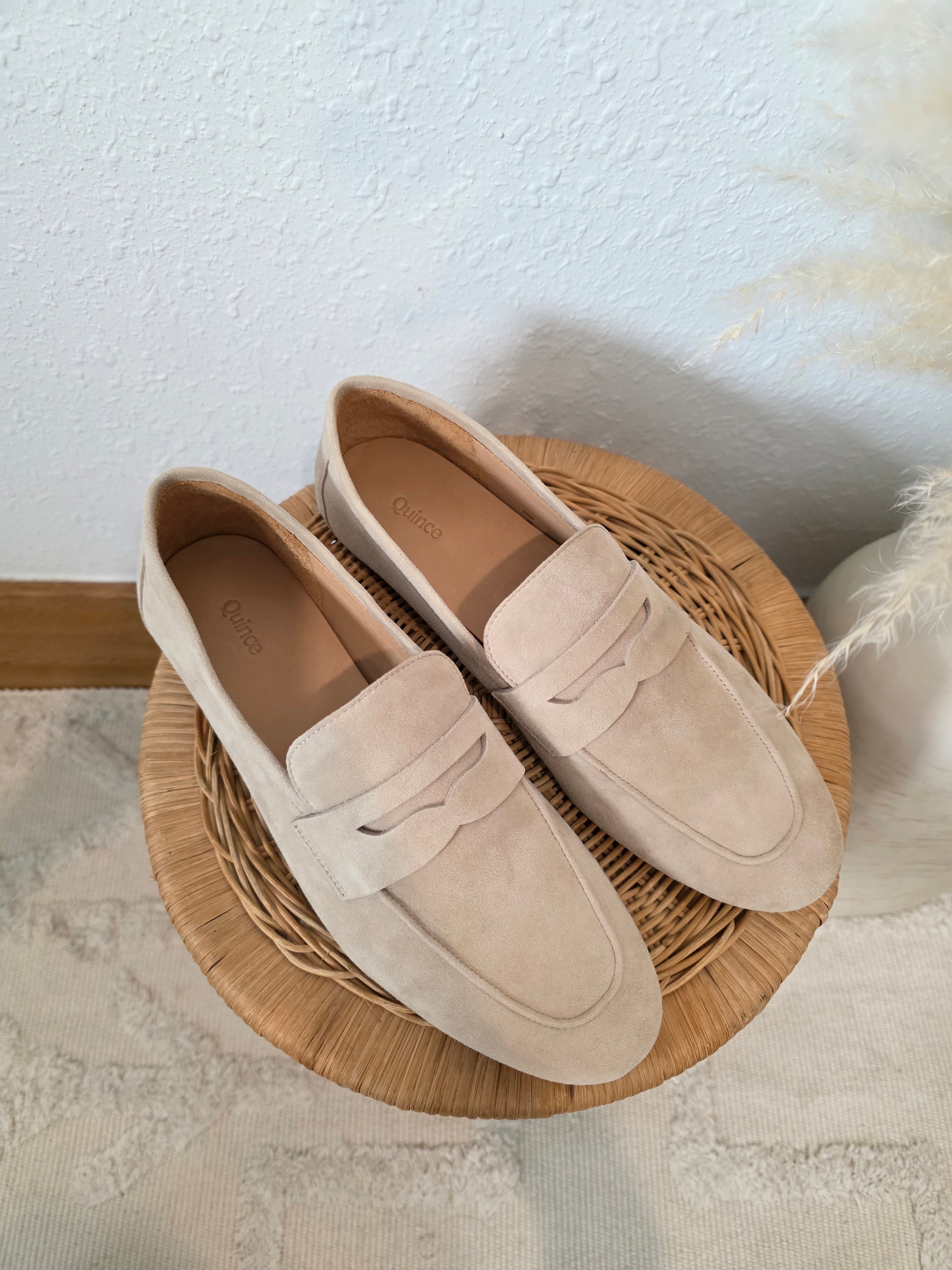 Quince Suede Penny Loafers (8)