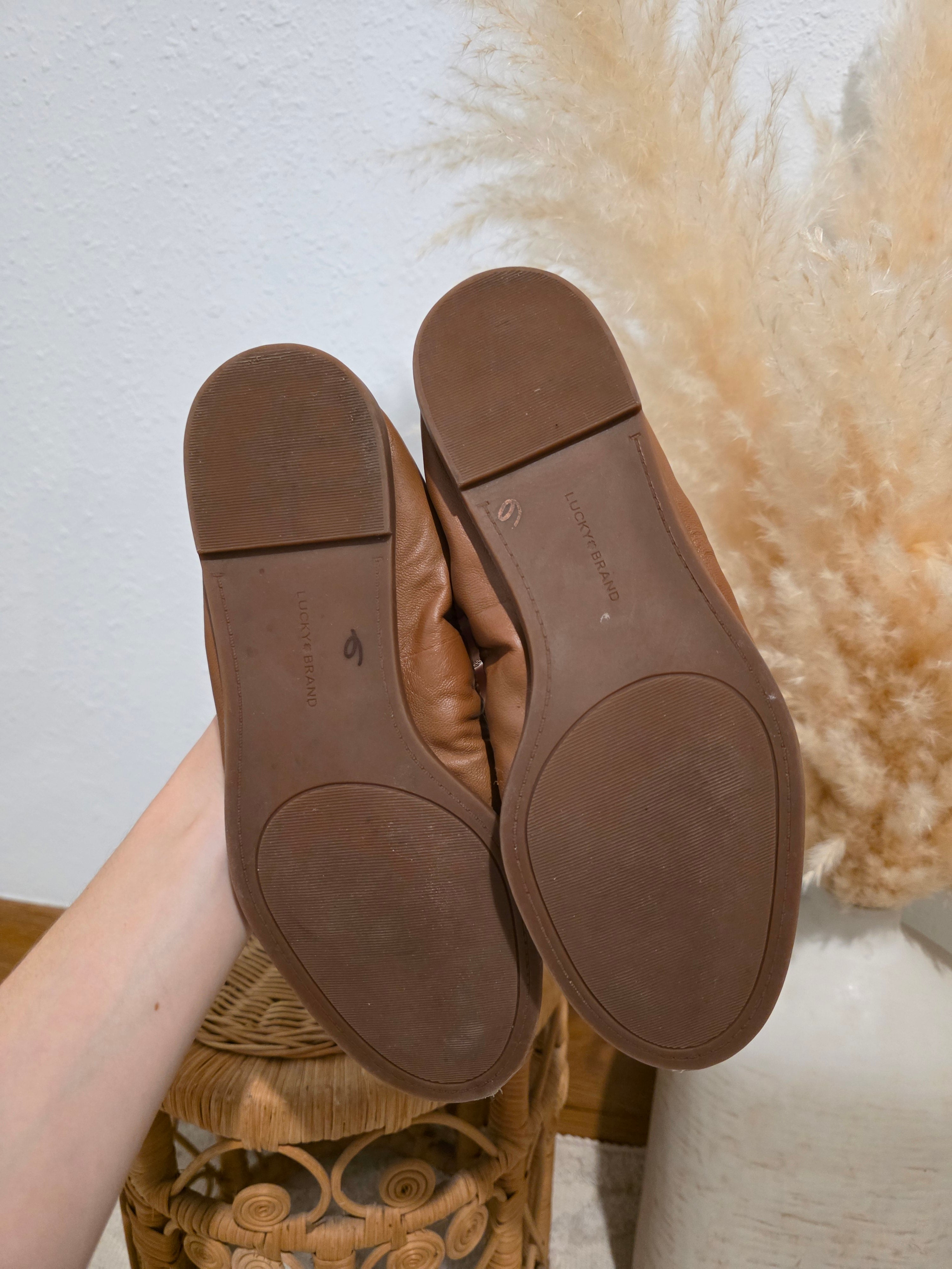 Lucky Brand Brown Loafers (7.5)