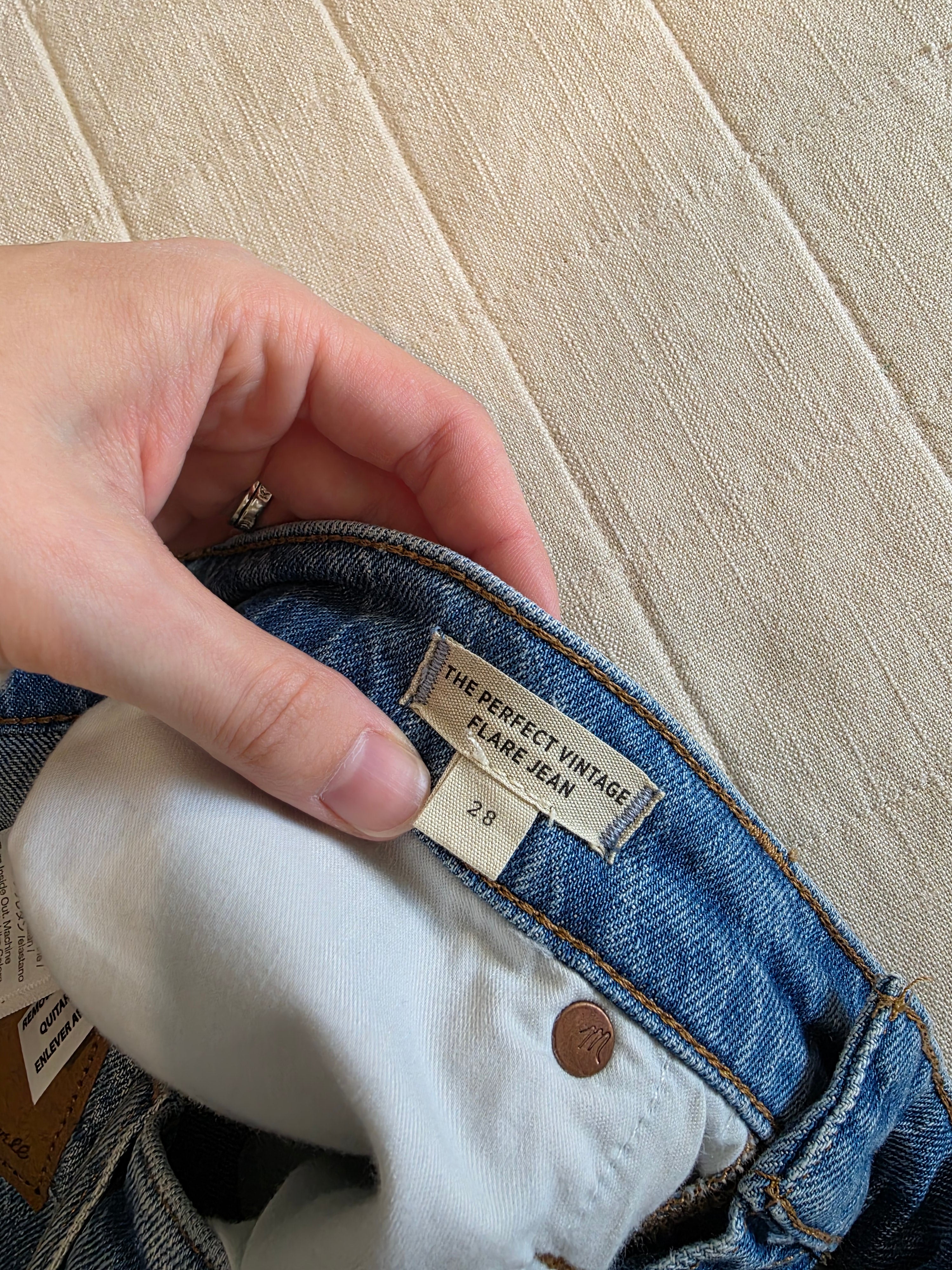 Madewell Perfect Vintage Flare Jeans (28)