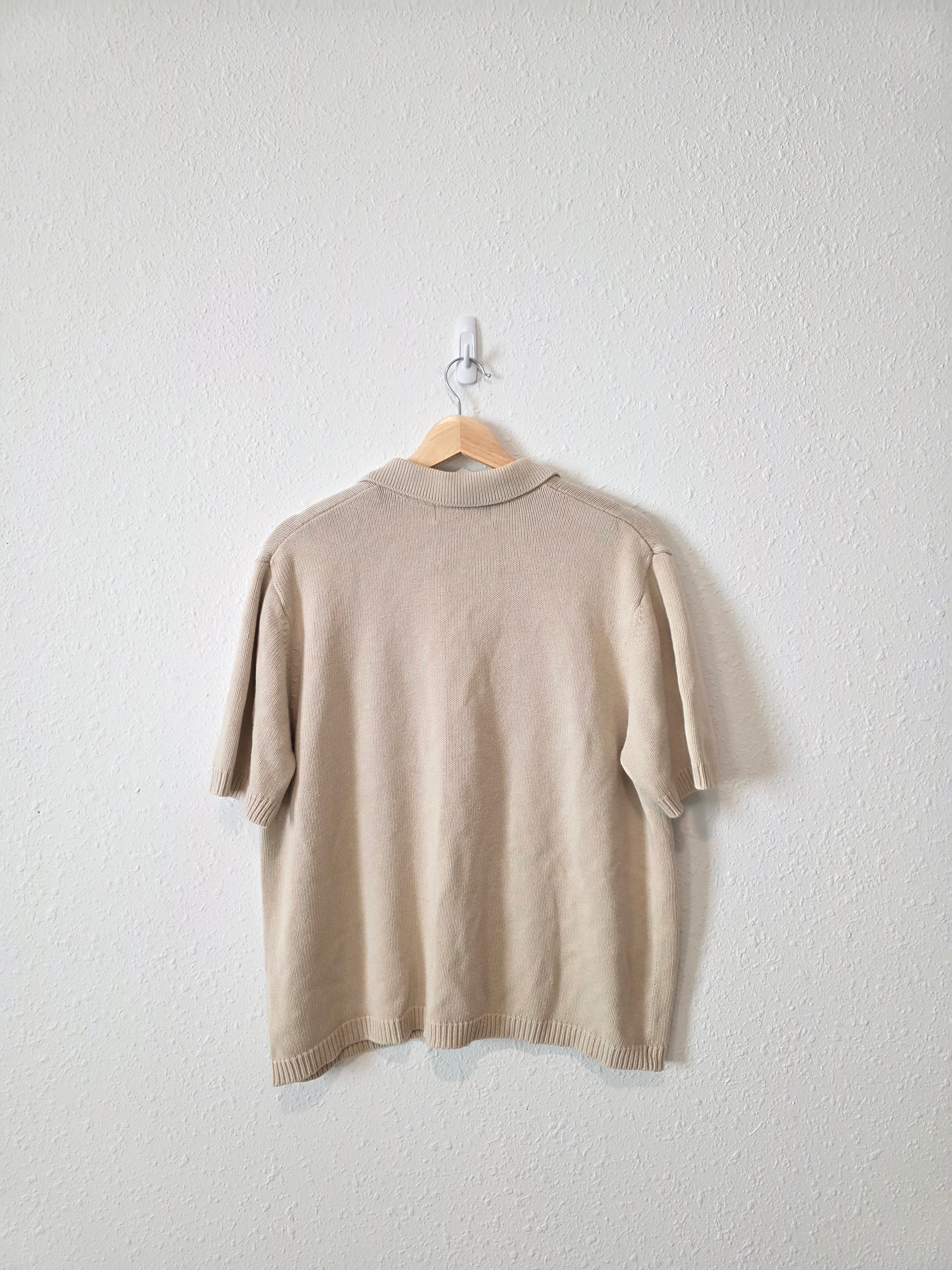 Vintage Linen Cotton Knit (XL)