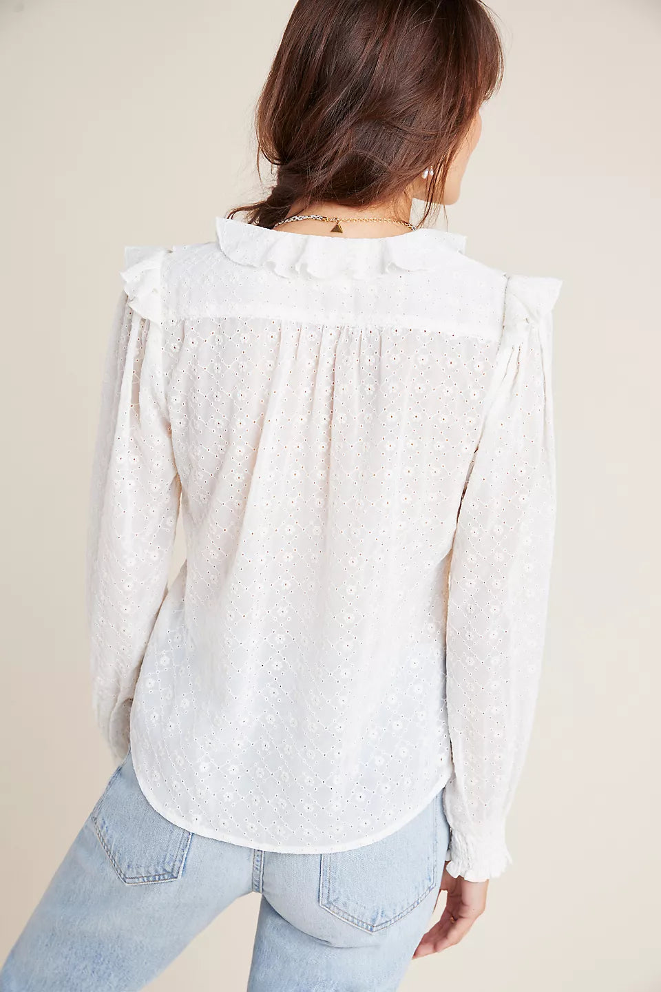 Anthropologie Floral Embroidered Blouse (12)