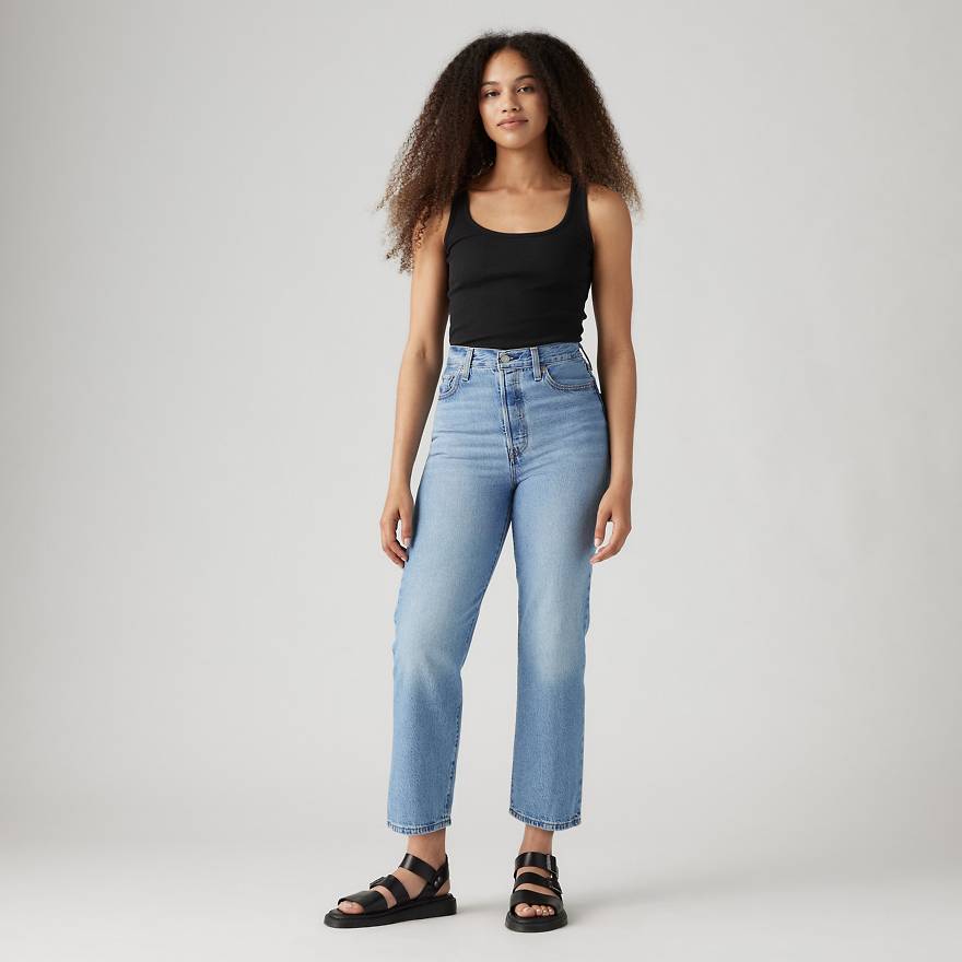 Levi's Ribcage Straight Jeans (32)