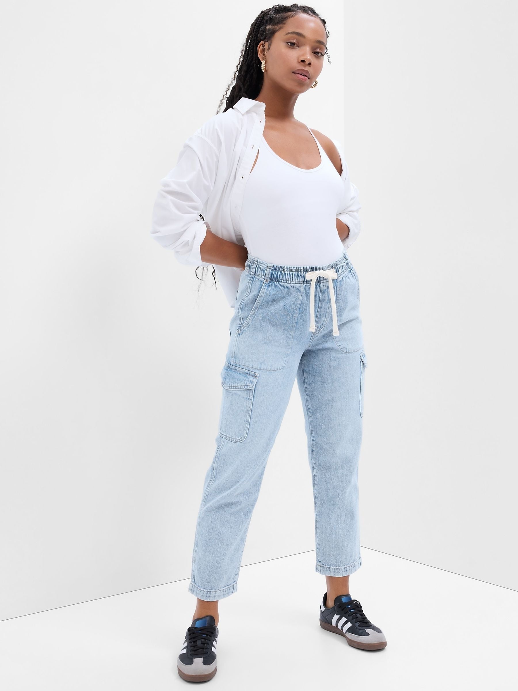 Gap Cargo Easy Jeans (XS)