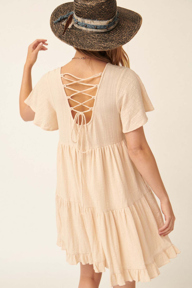 Promesa Textured Cotton Dress (S)