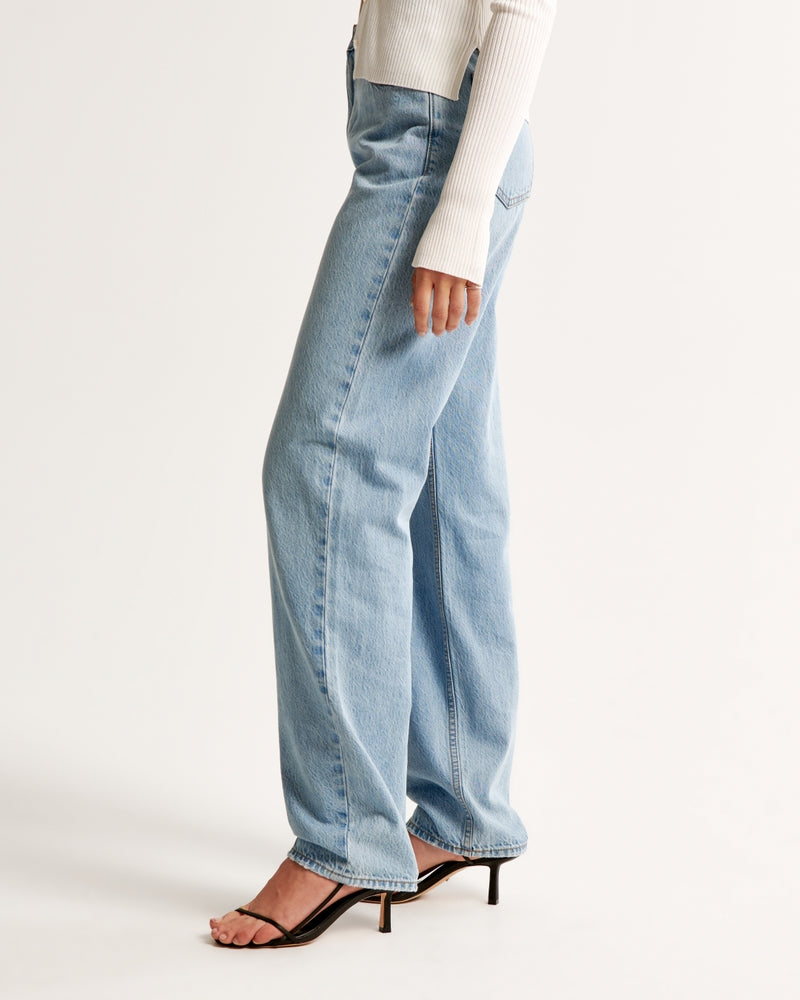 Abercrombie Light Wash Taper Jeans (27/4)