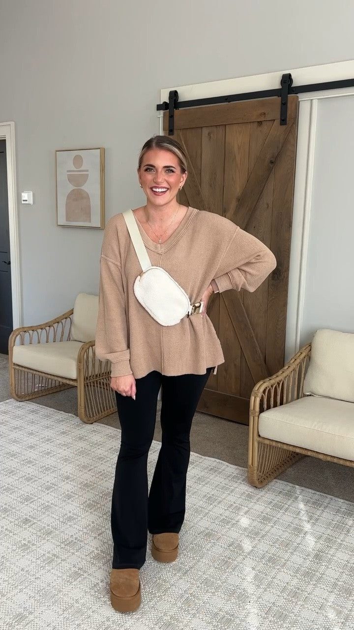 Aerie Oversized Ribbed Sweater (XS)