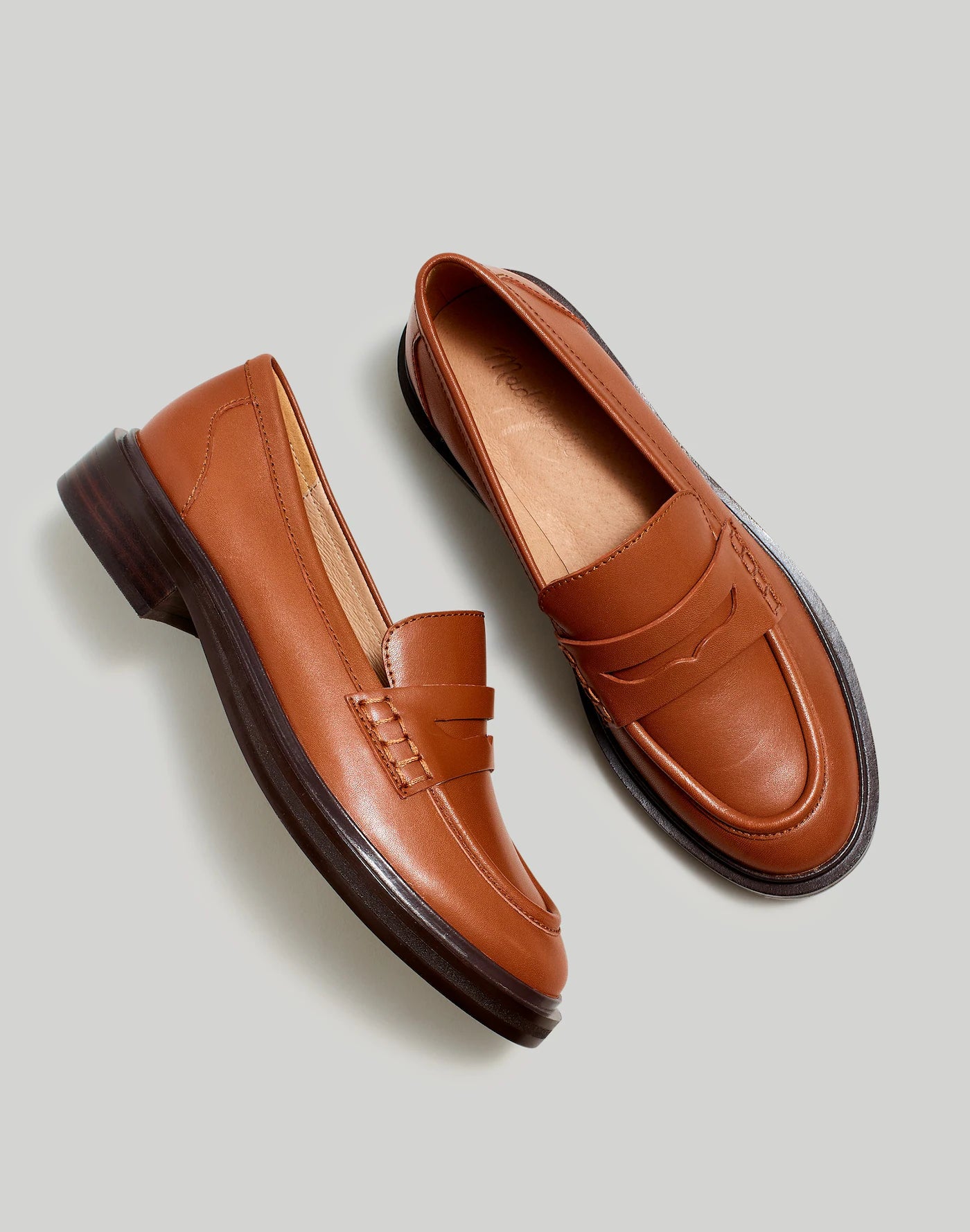 Madewell Brown Leather Loafers (10)