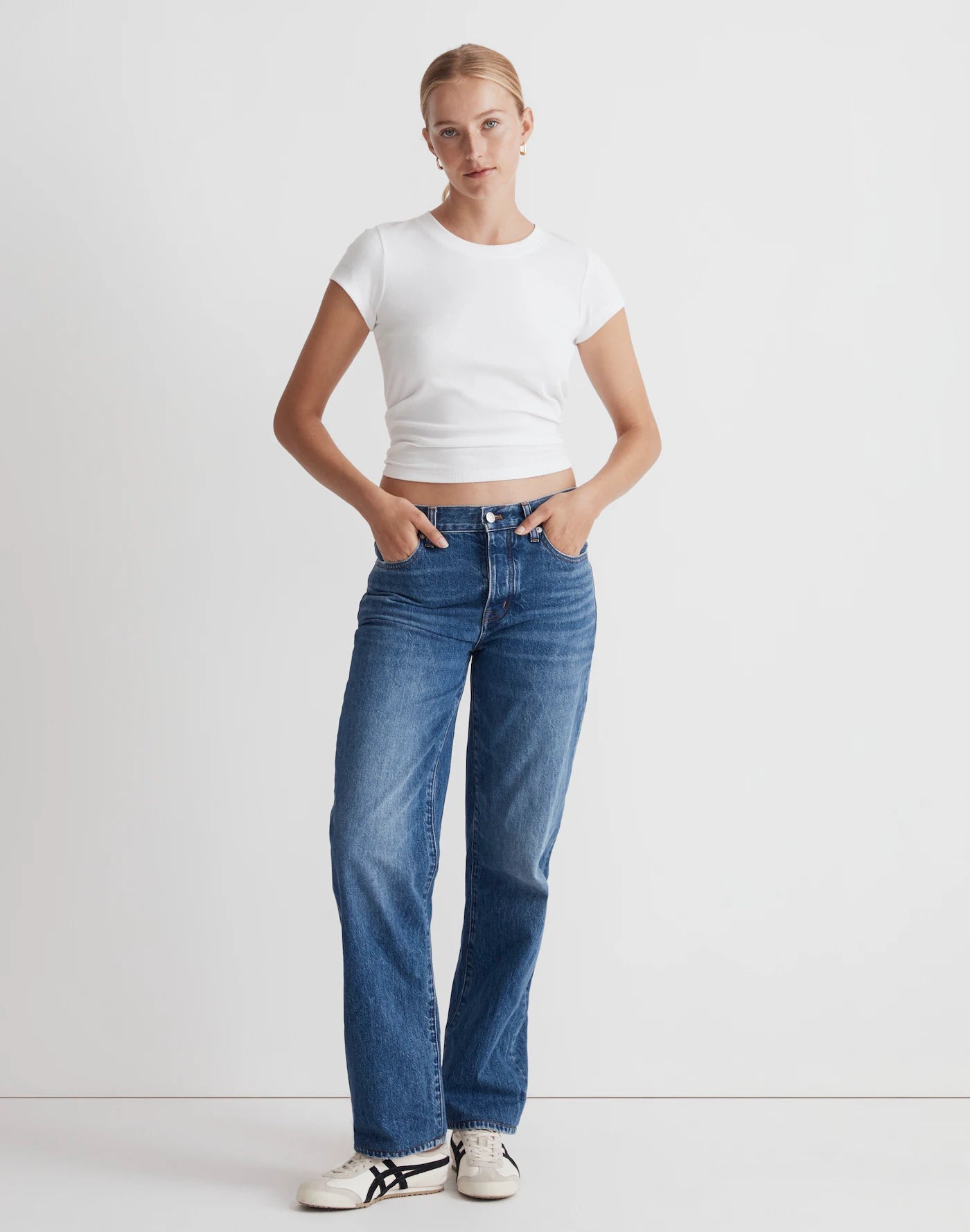 Madewell Low Slung Straight Jeans (29)
