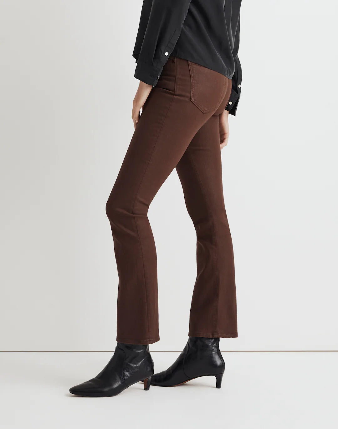Madewell Brown Kick Out Jeans (26)