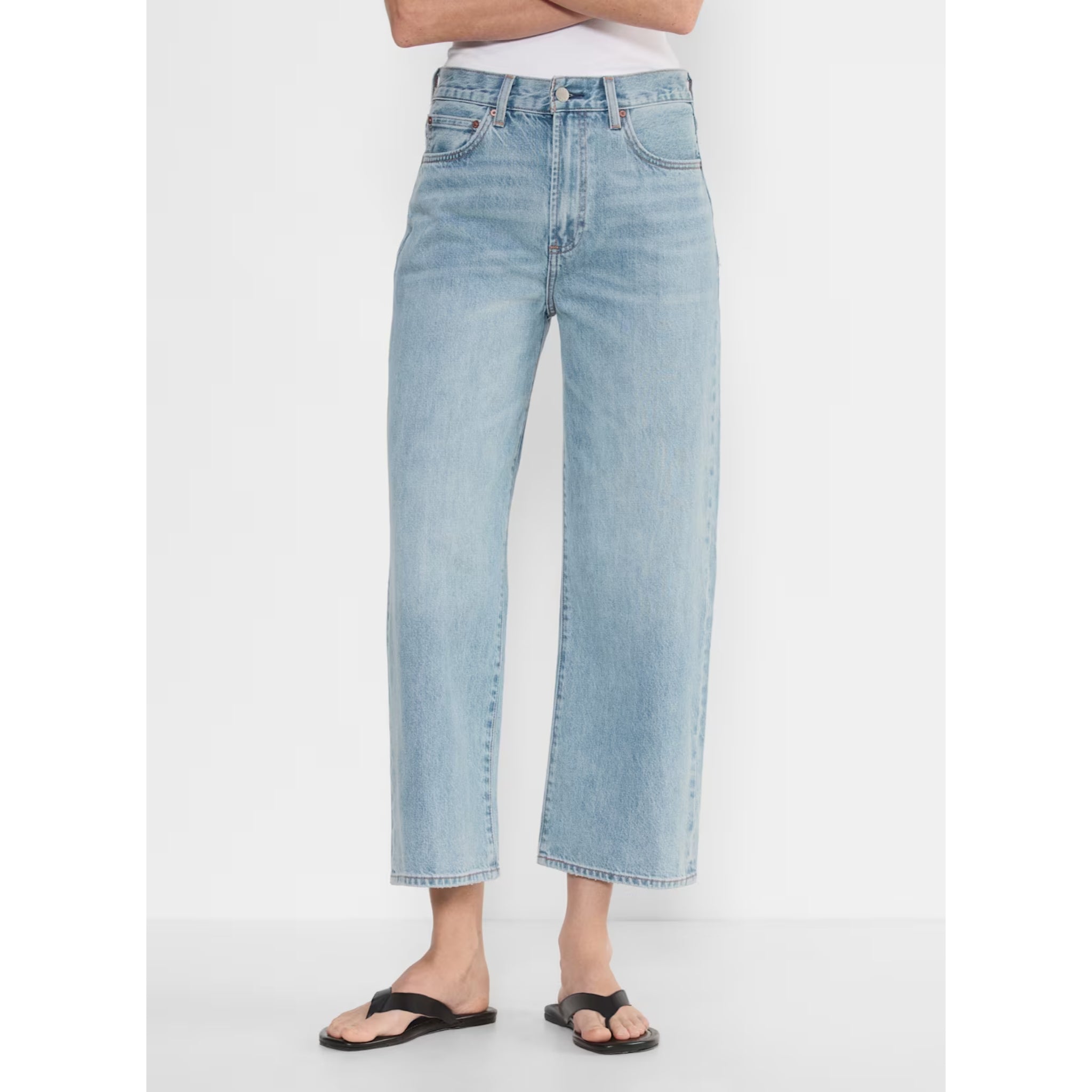 Denim Forum Wide Leg Jeans (24)