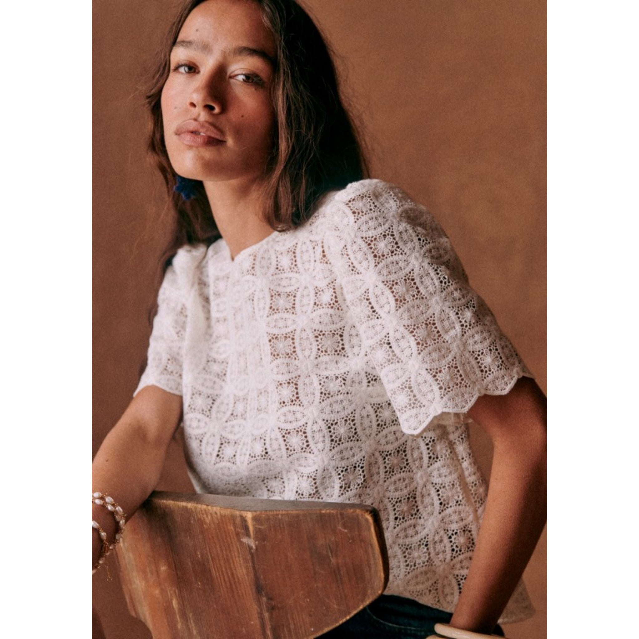 Sezane Lilo Crochet Blouse (6)