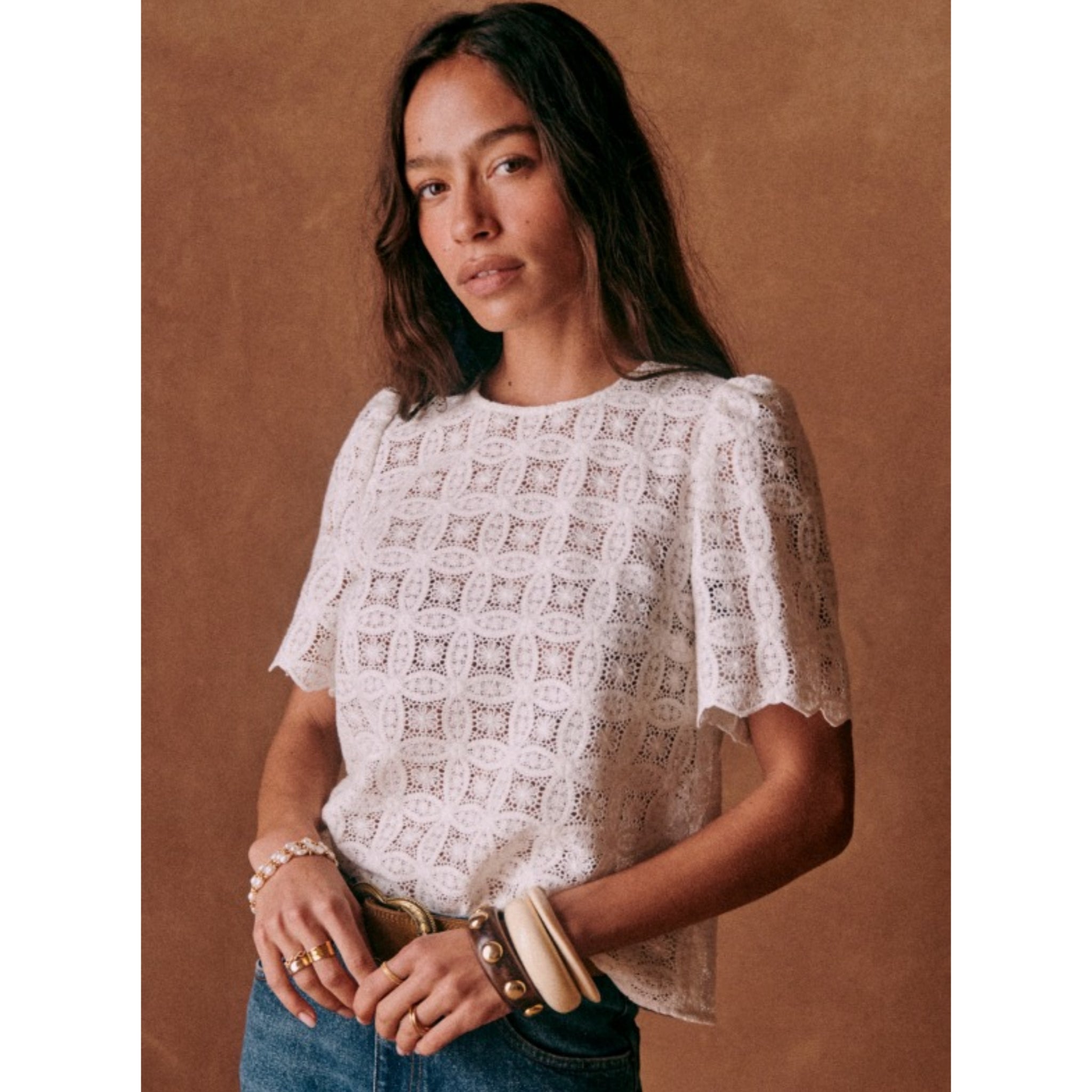 Sezane Lilo Crochet Blouse (6)
