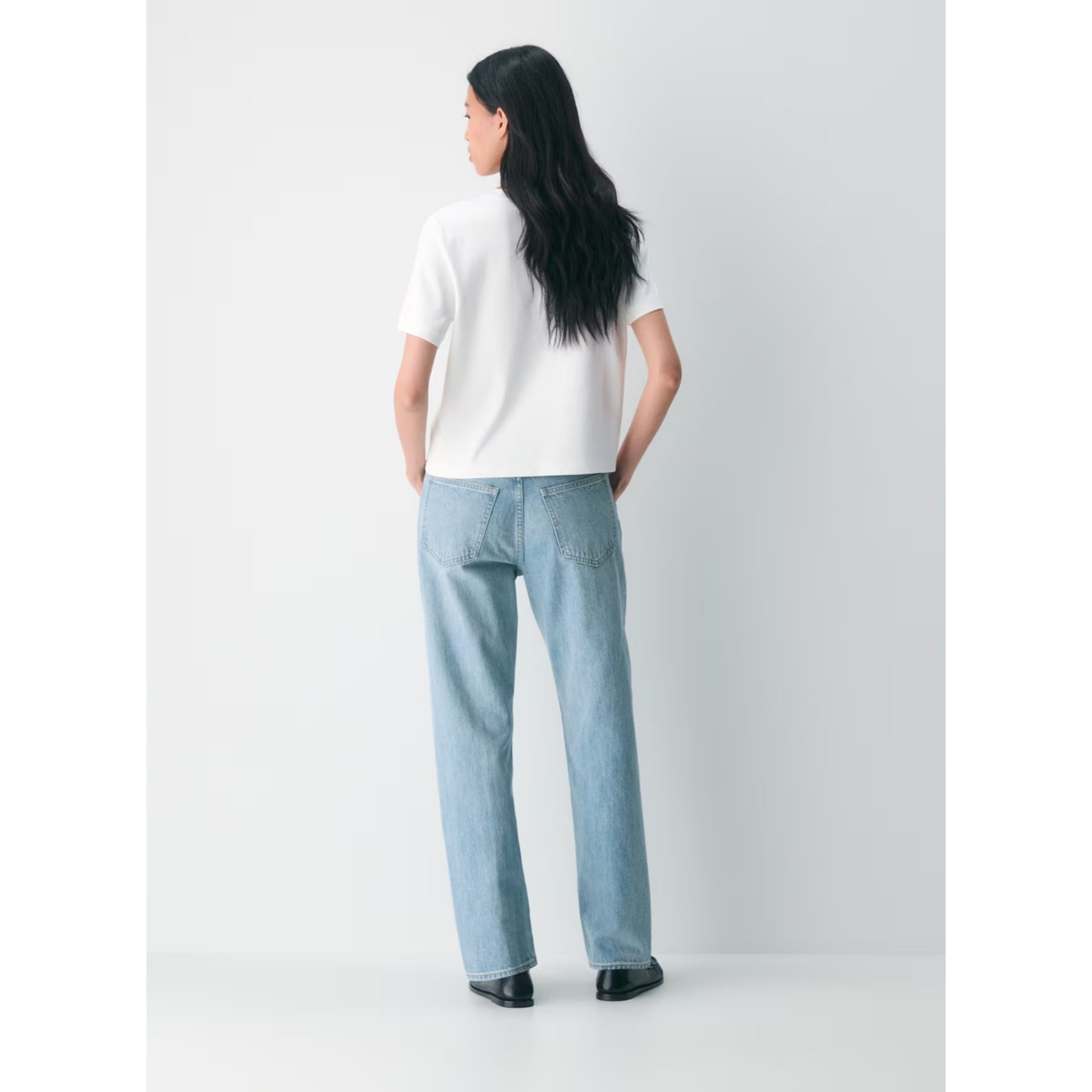 Denim Forum High Rise Baggy Jeans (25)