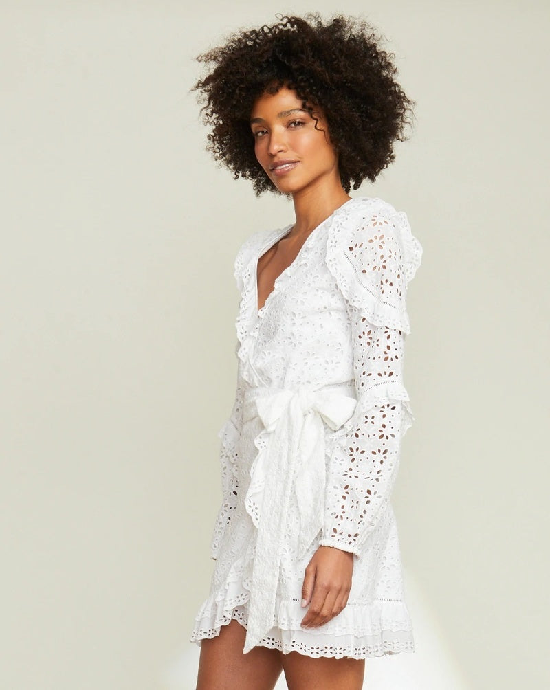 NEW Veronica Beard Eyelet Dress (6)