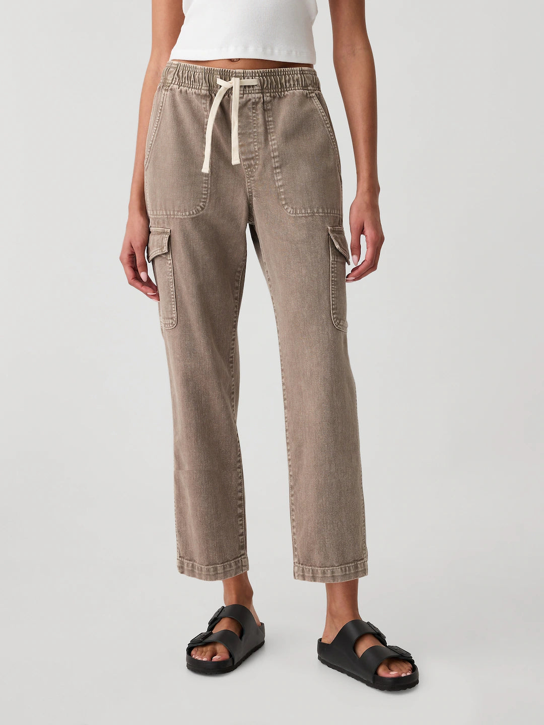 Gap Brown Cargo Easy Jeans (L)
