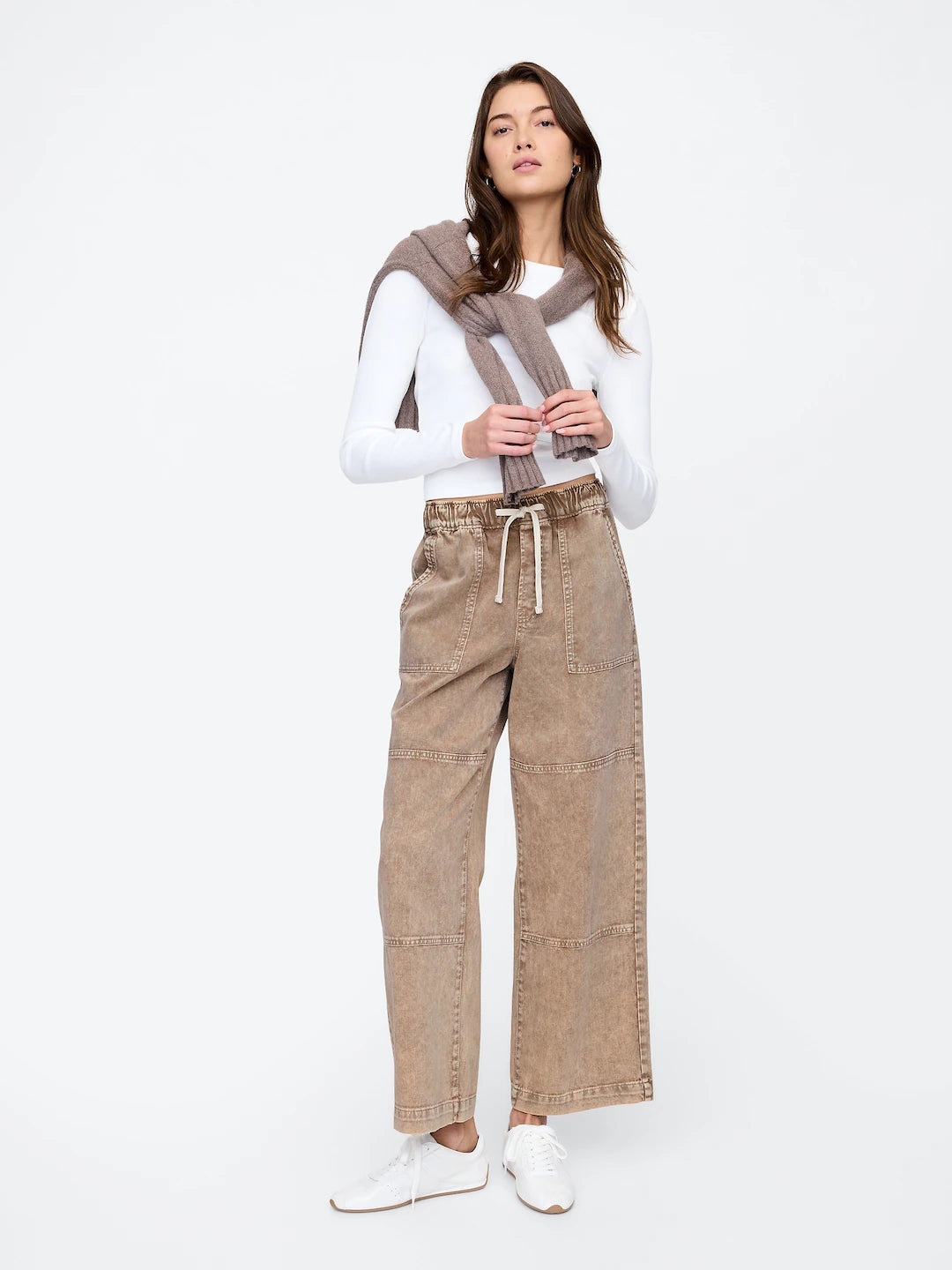 Gap Brown Wide Leg Pants (S)