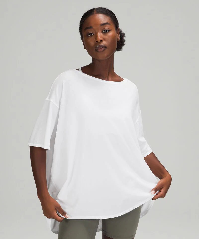 Lululemon White Oversized Tee (L/XL)