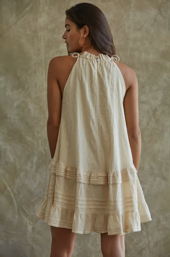 By Together Ruffle Cotton Dress (M)
