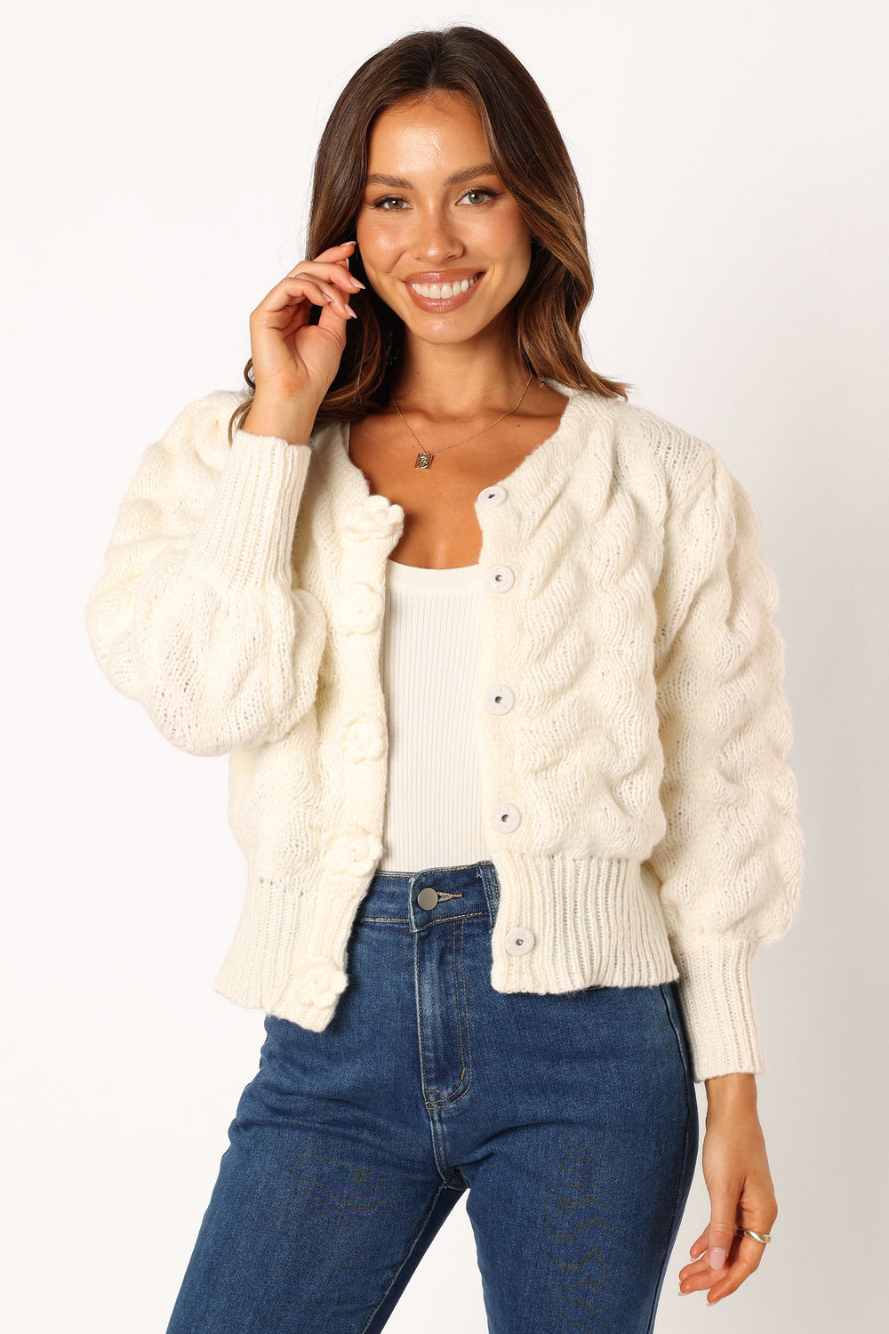 NEW Petal & Pup Floral Cardigan (L)
