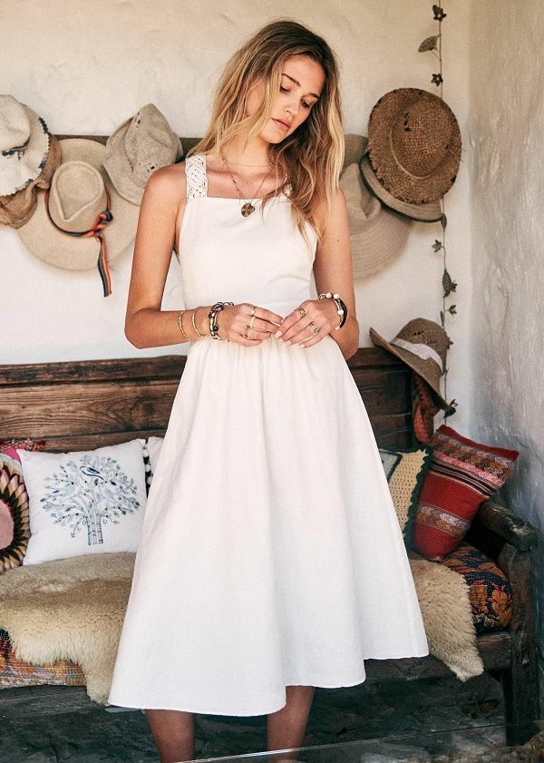 Sezane Fanette Linen Dress (4)