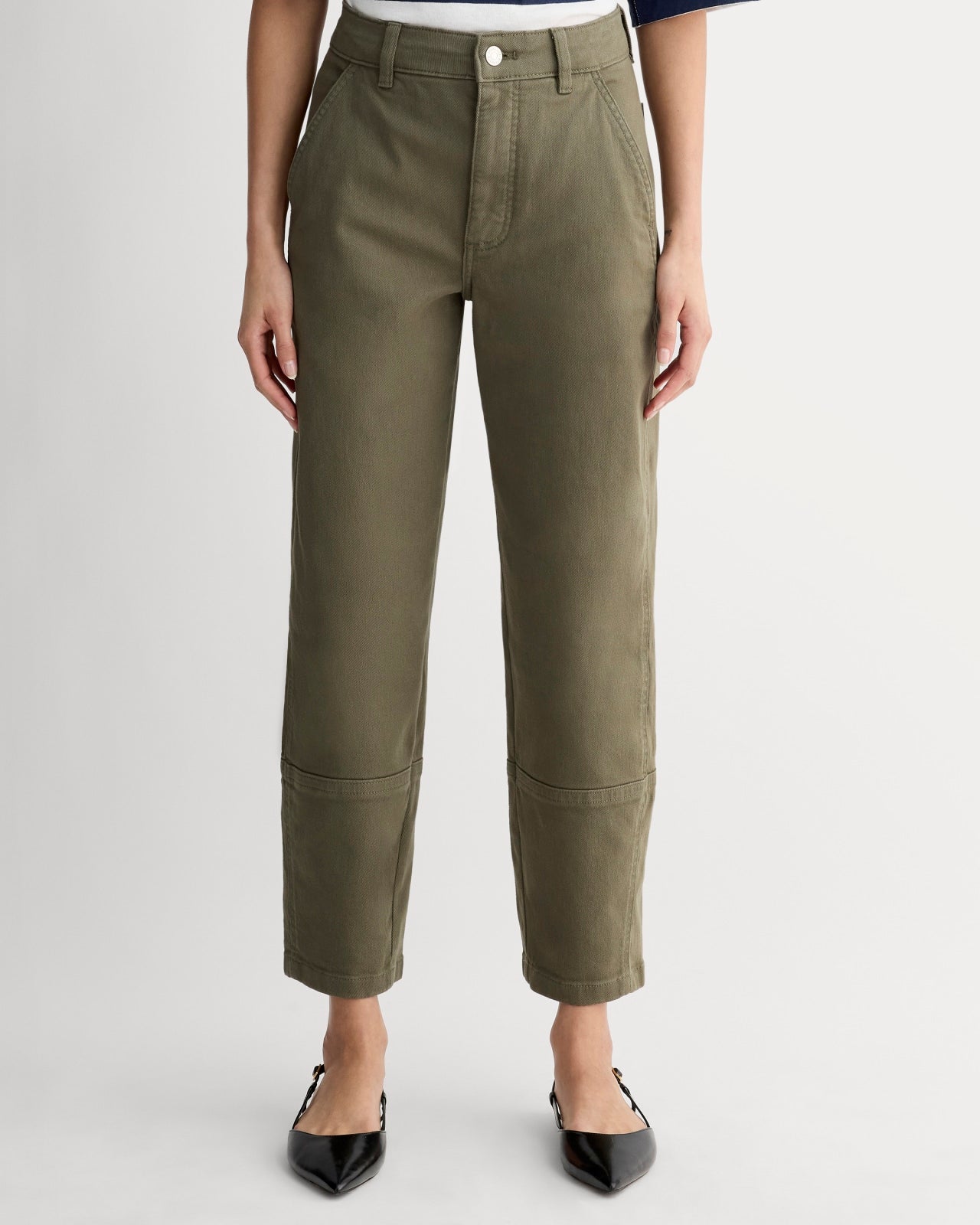 Quince Green Barrel Pants (14)