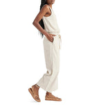 Splendid Wide Leg Linen Jumpsuit (S)