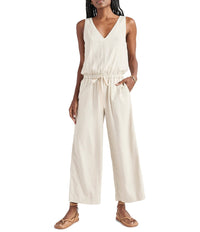 Splendid Wide Leg Linen Jumpsuit (S)