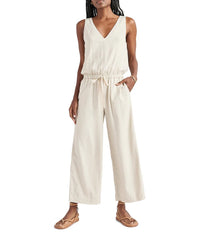 Splendid Wide Leg Linen Jumpsuit (M)