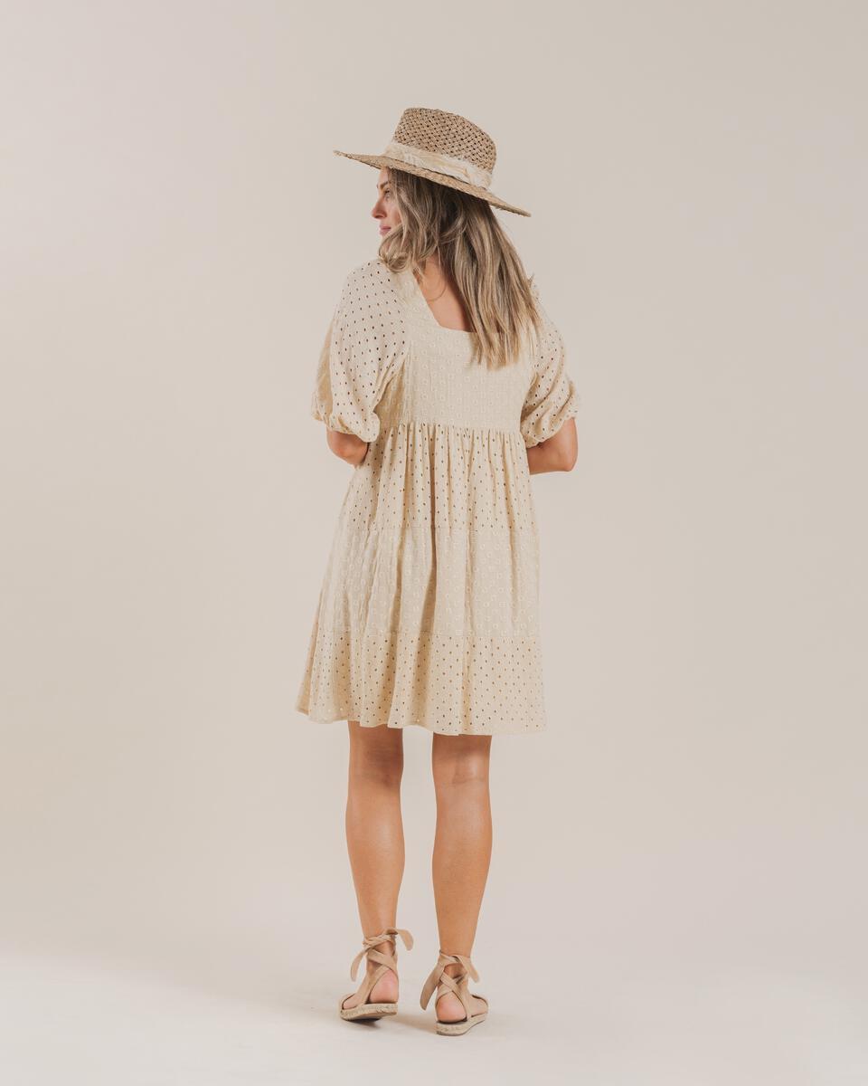 Rylee + Cru Embroidered Dress (L)