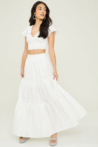 Altar'd State Eyelet Maxi Skirt (S)