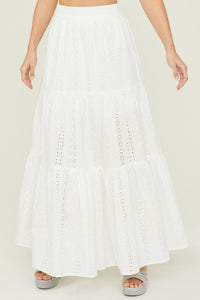 Altar'd State Eyelet Maxi Skirt (S)