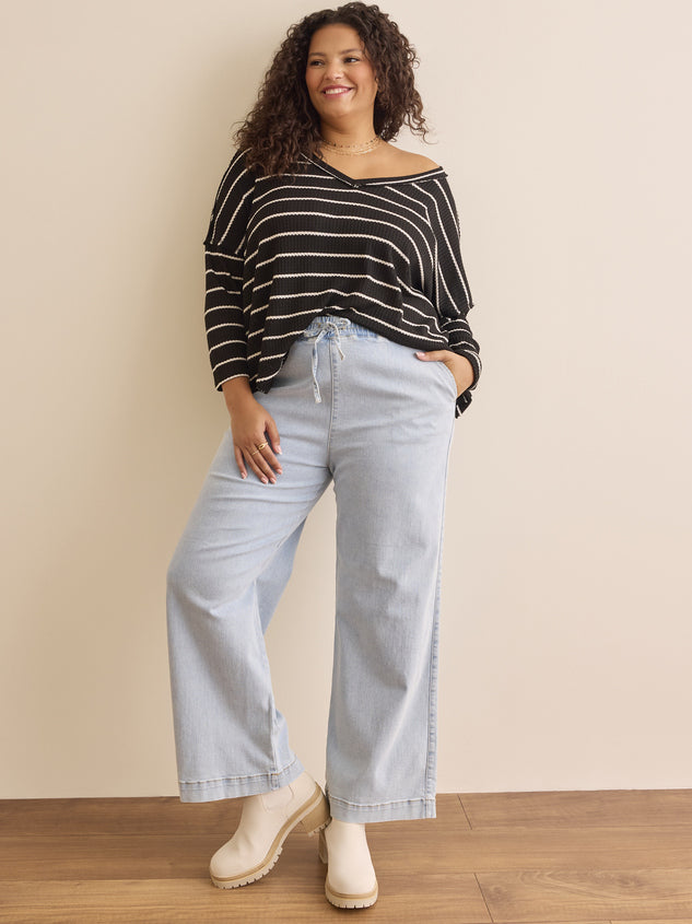 Arula Wide Leg Easy Jeans (3X)