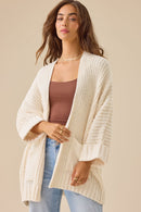 POL Chunky Chenille Cardigan (M)