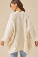 POL Chunky Chenille Cardigan (M)