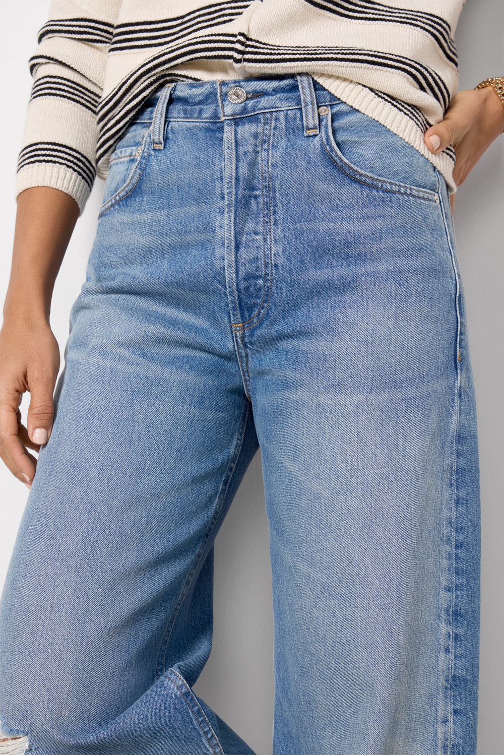 Citizens Of Humanity Baggy Wide Leg Jeans (29)