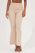 Load image into Gallery viewer, Astr Ribbed Flare Pants (S)
