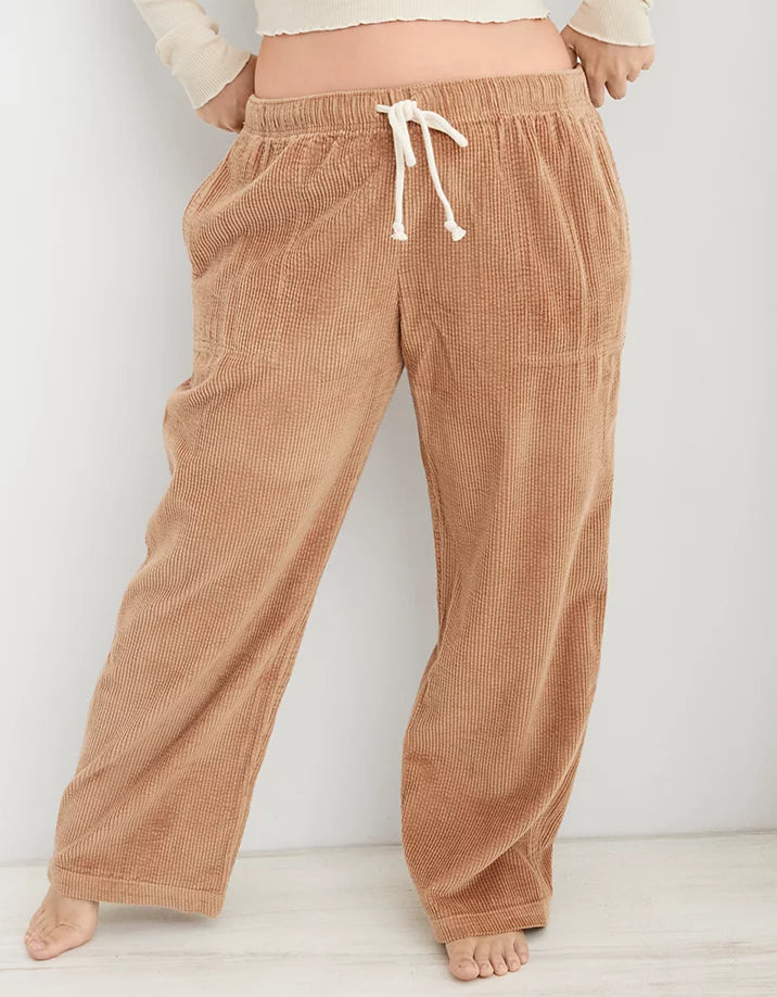 NEW Aerie Cord Wide Leg Pants (XL)