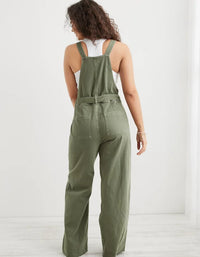 Aerie Wide Leg Overalls (M)