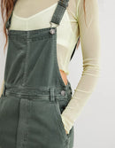 Aerie Green Relaxed Overalls (XS)