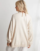 Aerie Slouchy V Neck Sweatshirt (L)